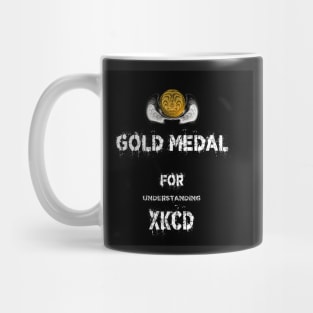 Gold Medal for Understanding XKCD Award Winner 3D Mug